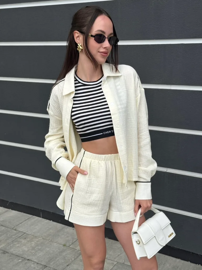 Сорочка+шорти кант